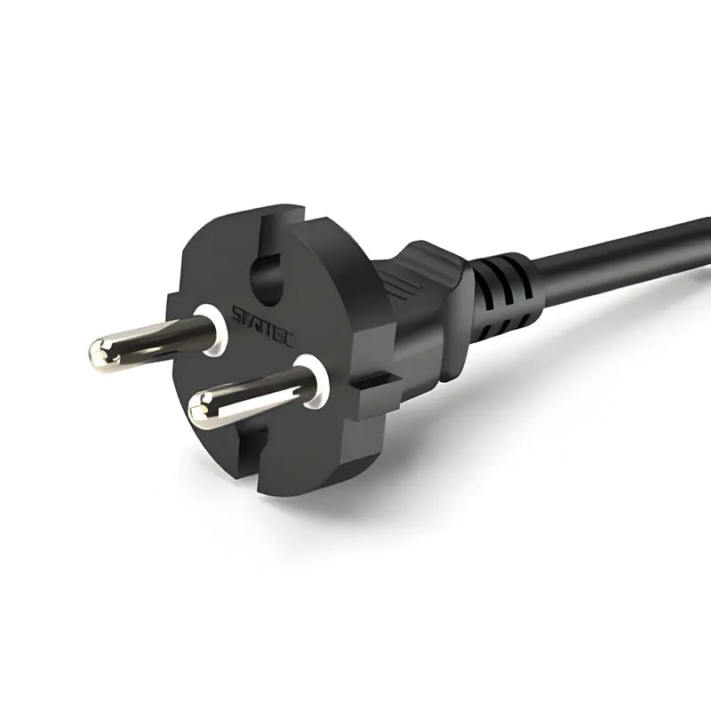 VDE/CE Approved European 2-Pin & 3-Pin Power Cords VDE/CE Approved European 2-Pin & 3-Pin Power Cords