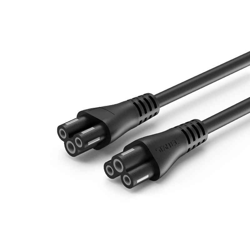UL Certified US Plug to IEC C5 Connector plum blossom-shaped Power Cord UL Certified US Plug to IEC C5 Connector plum blossom-shaped Power Cord